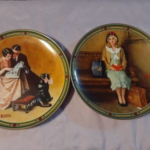 Norman Rockwell  plates